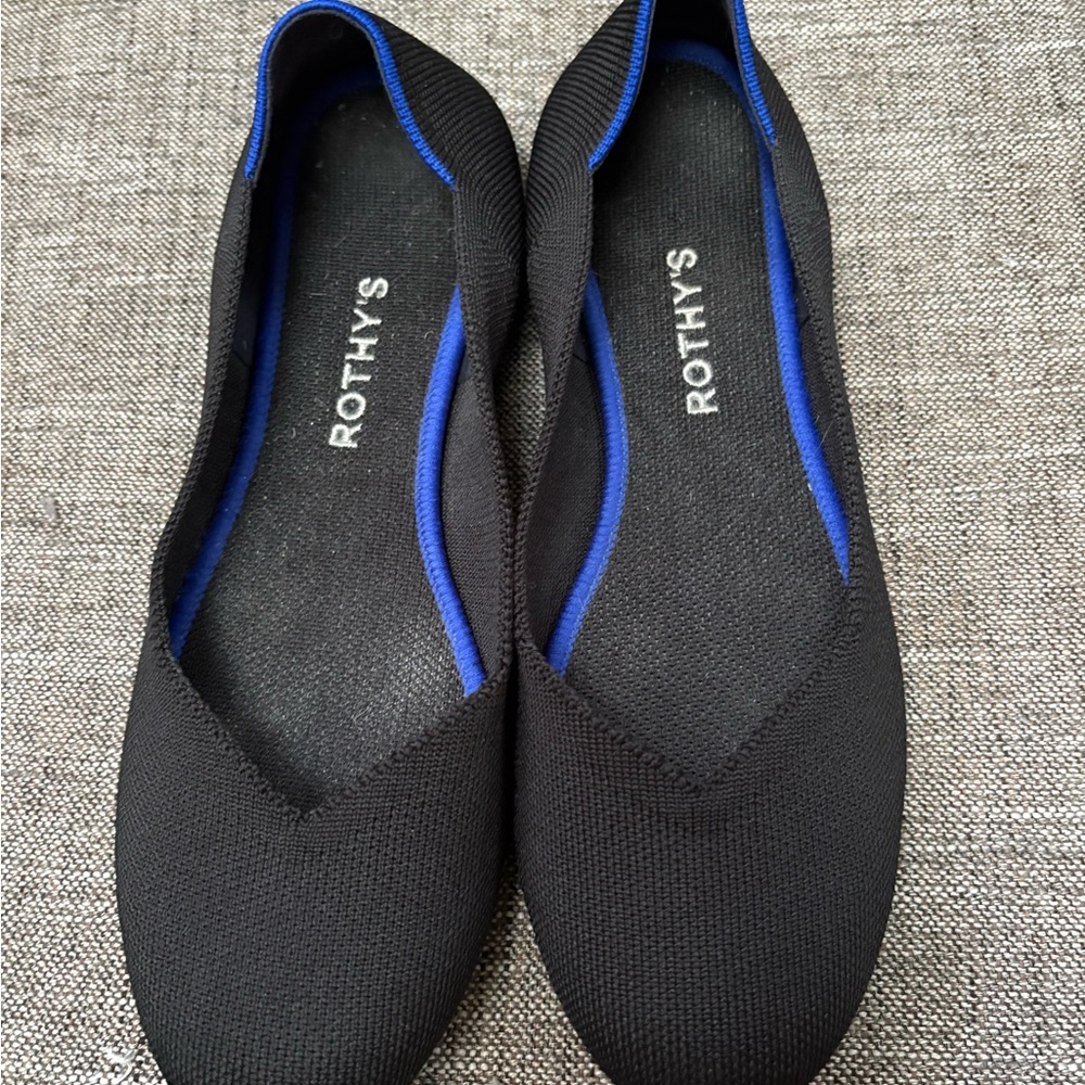 Rothy's Black Flats - FREE SHIPPING
